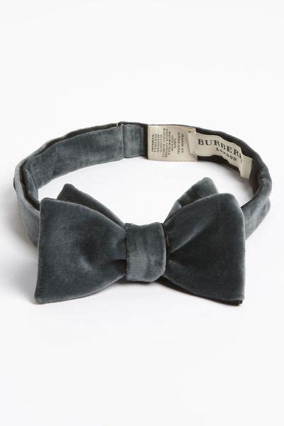 burberry tie blue white|burberry bow tie for men.